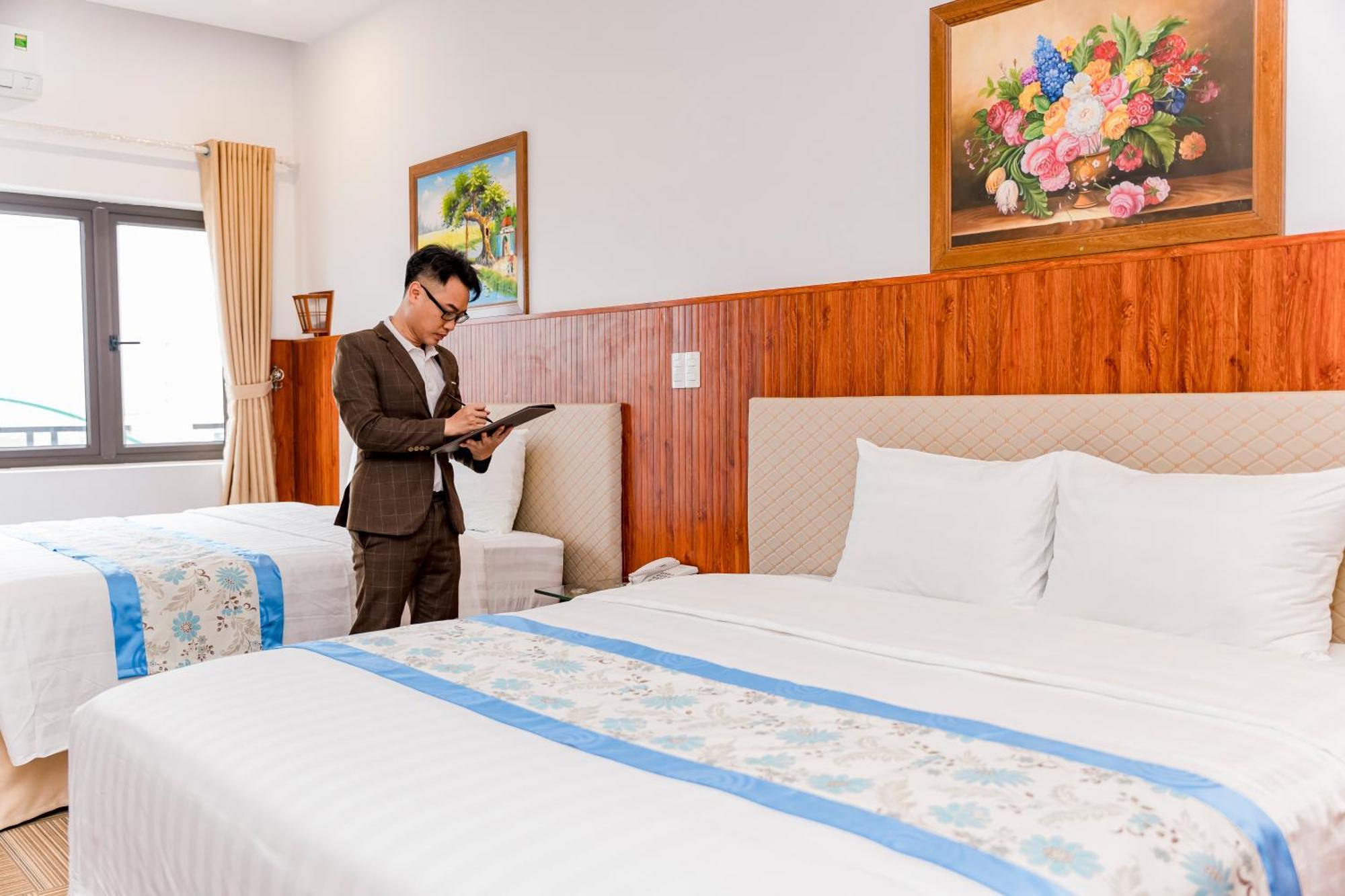 Binh An Nhien Hotel Duong Thanh Extérieur photo